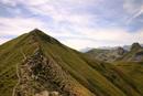 D2-6 Walkers on the Crete Lavigne Cherue, French Pyrenees